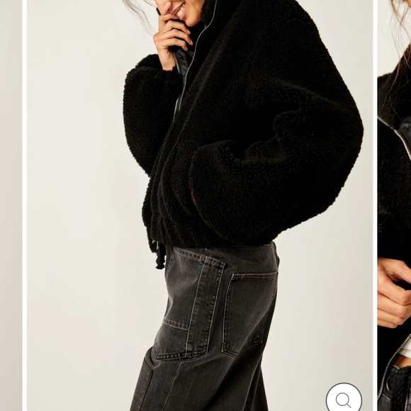 Free People Get Cozy Teddy Jacket - Picture 2 of 4